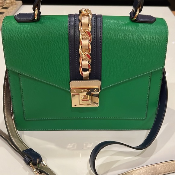 Aldo top handle cross body bag beautiful design - Picture 5 of 14